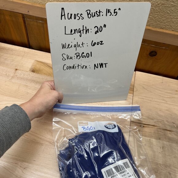 Madewell Curved-Neck Shell Tank Top Blue Linen Sleeveless Blue Size 00 NWT - Picture 9 of 9